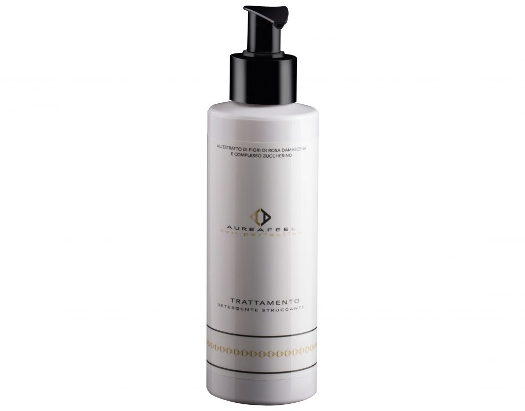 TRATTAMENTO DETERGENTE STRUCCANTE - AUREAFEEL — TRATTAMENTO DETERGENTE STRUCCANTE - AUREAFEEL · 200 ml