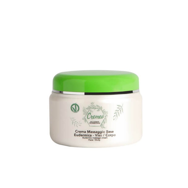 CREMA MASSAGGIO BASE EUDERMICA- VISO/CORPO - CREMEÓ — · 500 ml