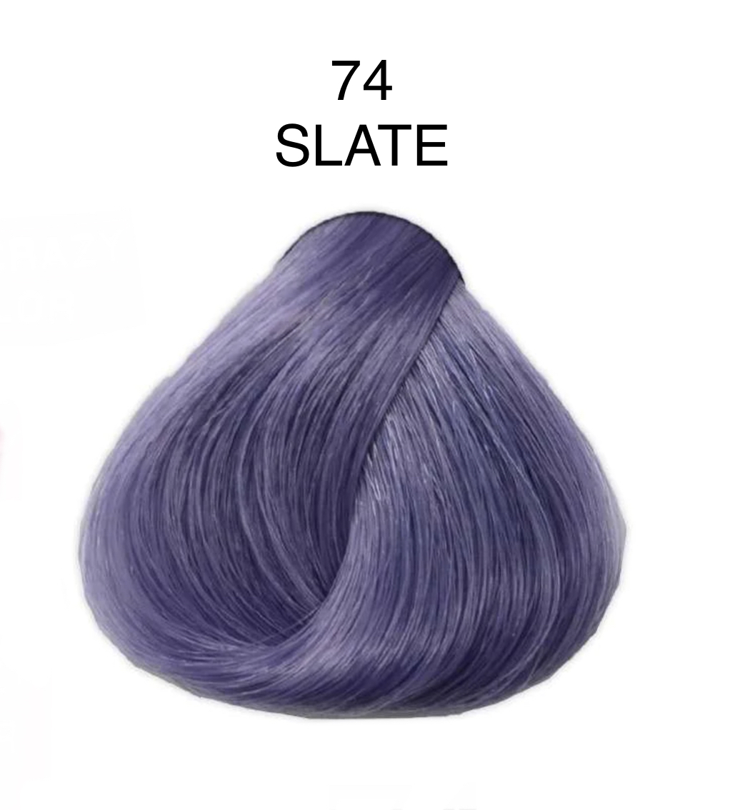 CRAZY COLOR - CREMA COLORANTE per capelli - 74 SLATE