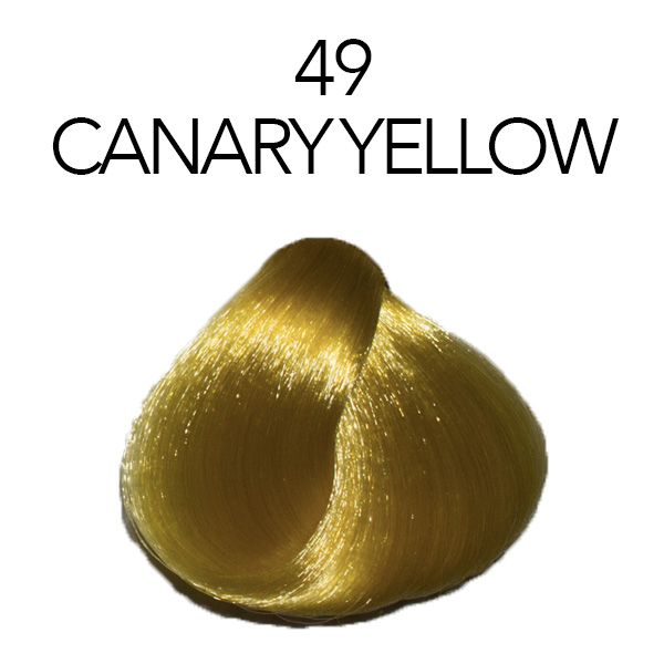 CRAZY COLOR - CREMA COLORANTE per capelli - 49 Canary yellow