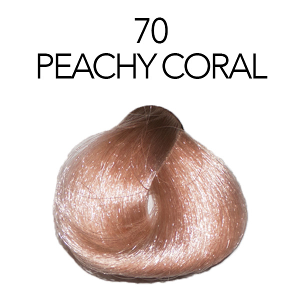 CRAZY COLOR - CREMA COLORANTE per capelli - 70 PEACHY CORAL