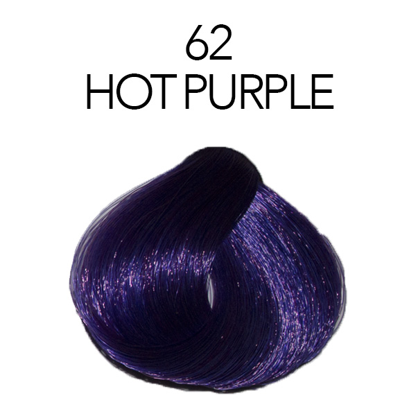 CRAZY COLOR - CREMA COLORANTE per capelli - 62 HOT PURPLE