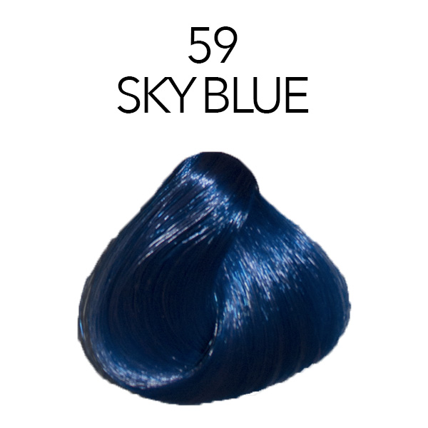 CRAZY COLOR - CREMA COLORANTE per capelli - 59 SKY BLUE