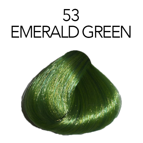 CRAZY COLOR - CREMA COLORANTE per capelli - 53 EMERALD GREEN