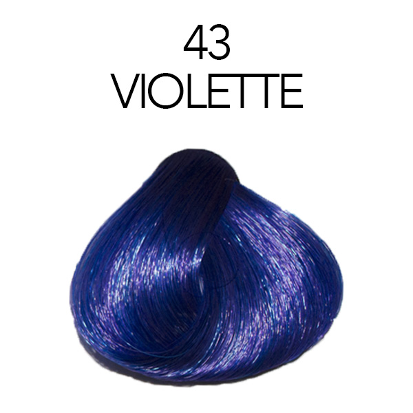 CRAZY COLOR - CREMA COLORANTE per capelli - 43 Violette
