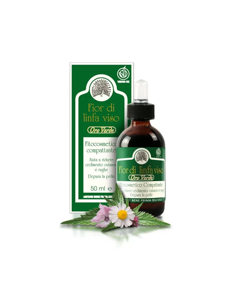 FIOR DI LINFA ORO VERDE VISO ANTIAGE 50ML - MARY ROSE
