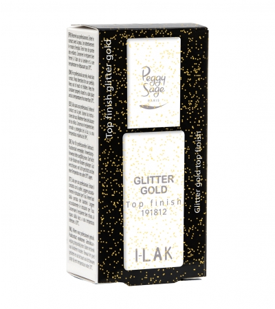TOP FINISH GLITTER GOLD #191812 PeggySage — TOP FINISH GLITTER GOLD #191812 PeggySage · 11 ml