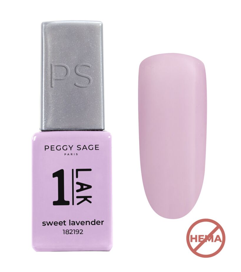 1-LAK SMALTO SEMIPERMANENTE 3IN1 - PEGGY SAGE - 182192 SWEET LAVANDER