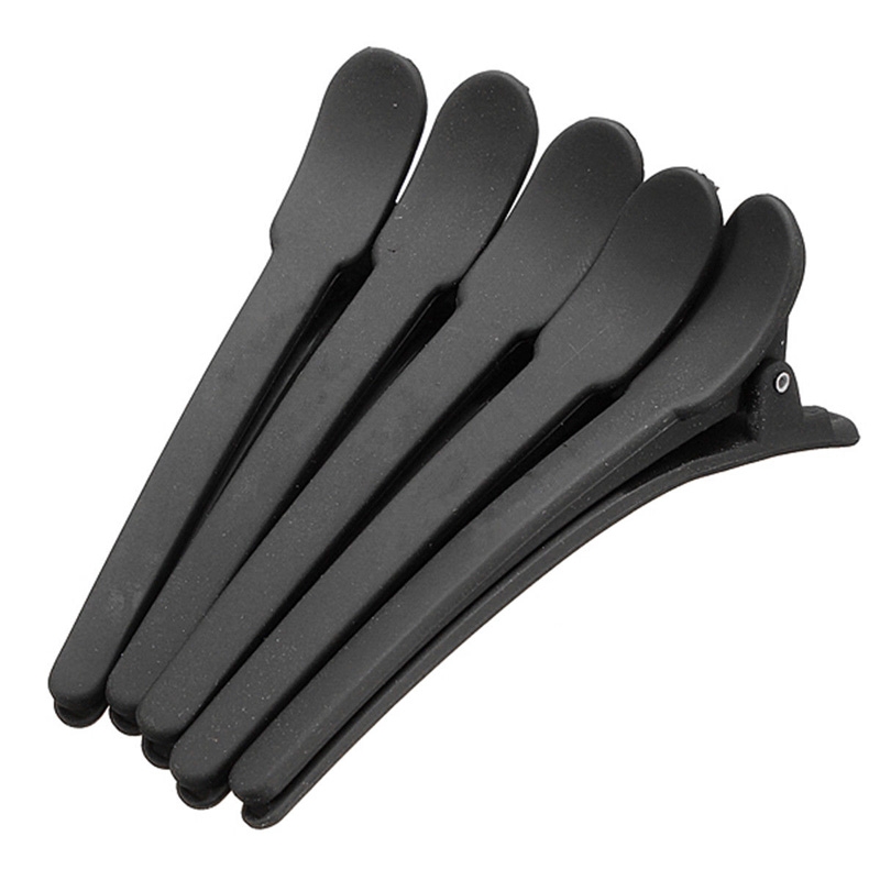 6 CLIP PINZE IN CARBONIO CAPELLI SALON PRO 401.257 - XANITALIA