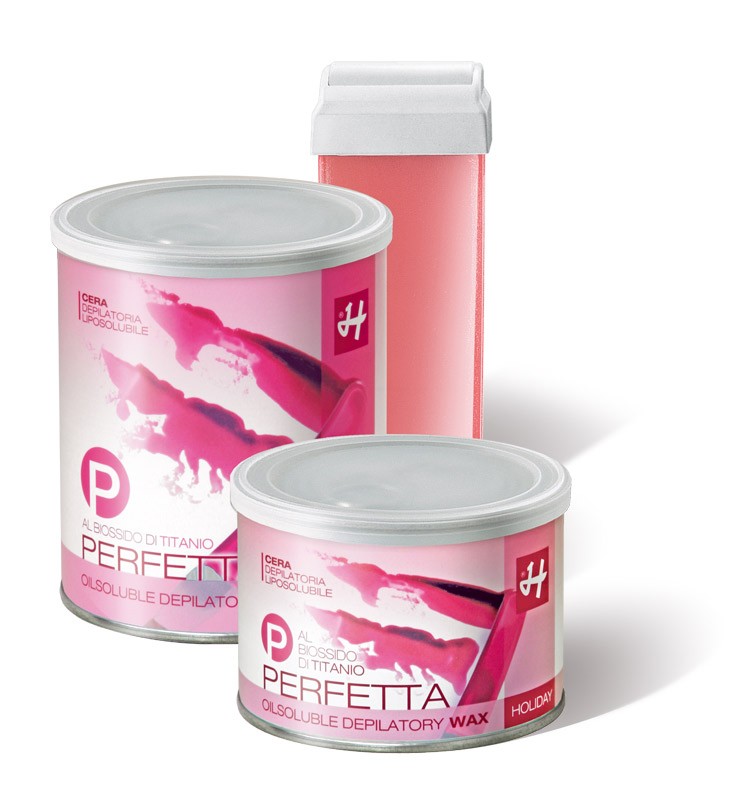 CERA VASO PERFETTA ROSA 800ml - HOLIDAY