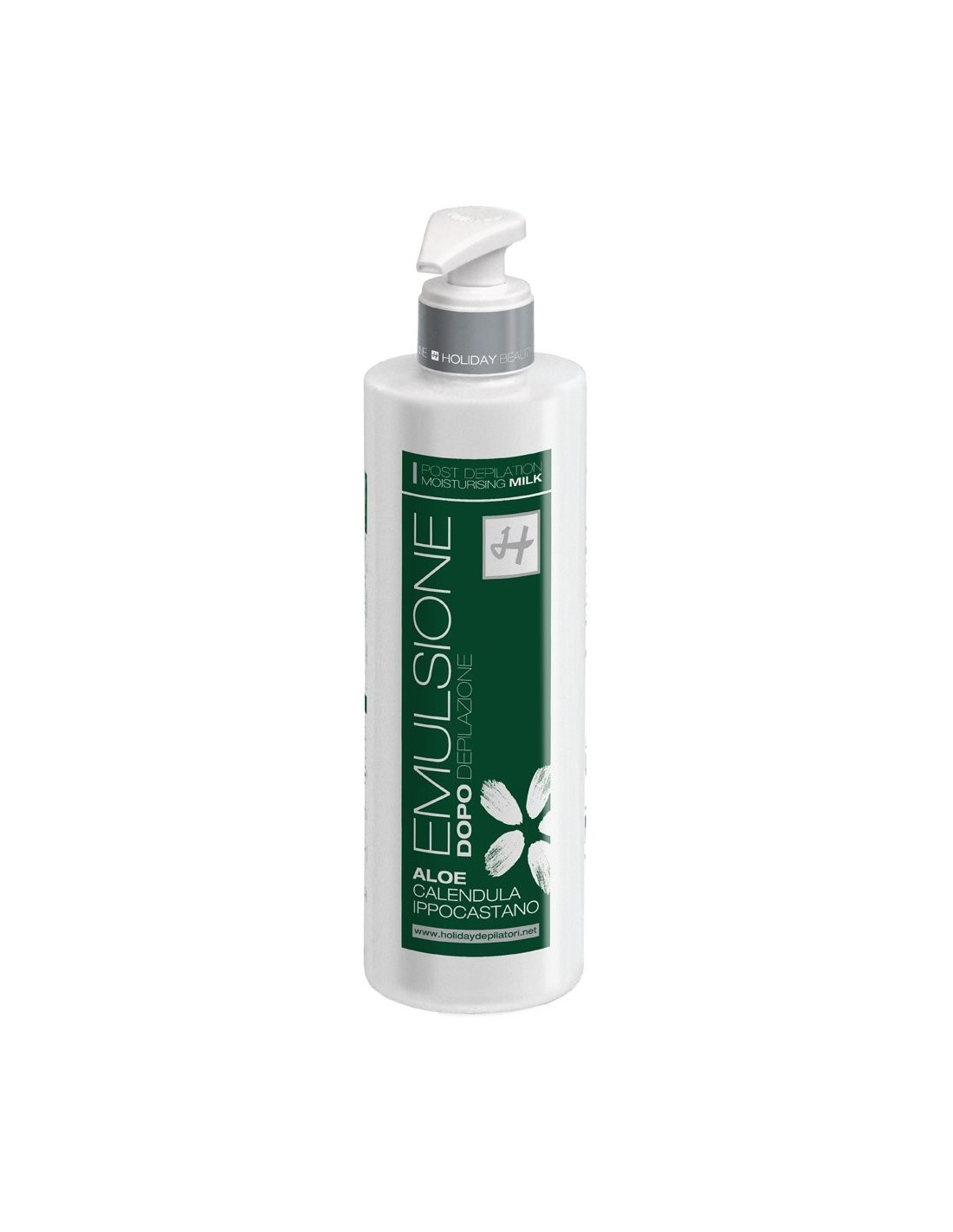 EMULSIONE DOPOCERA LATTE ALL'ALOE, IPPOCASTANO, CALENDULA - HOLIDAY