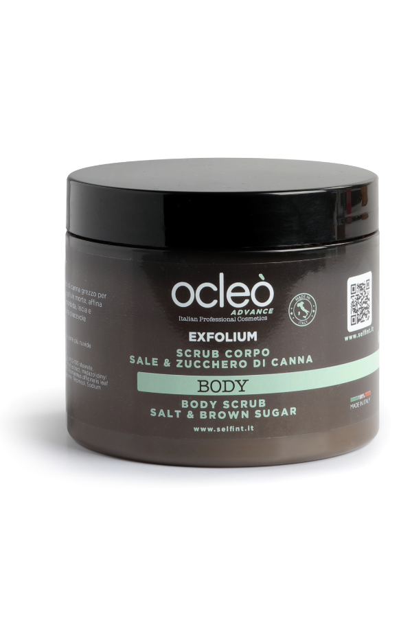 EXFOLIUM SCRUB CORPO SALE E ZUCCHERO DI CANNA 500ML - OCLEO'