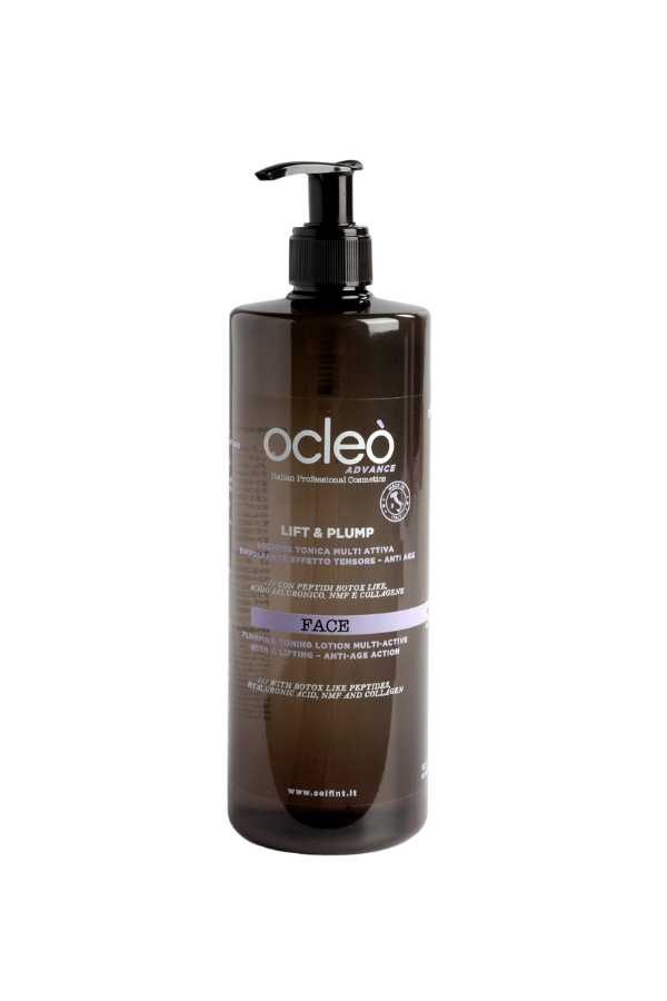 LIFT & PLUMP LOZIONE TONICA MULTI ATTIVA RIMPOLPANTE EFFETTO TENSORE - OCLEO'