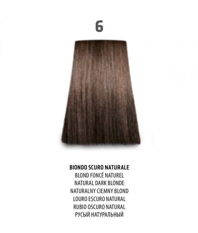 NABE' PROFESSIONAL HAIR COLOR - TOGETHAIR - 6 BIONDO SCURO