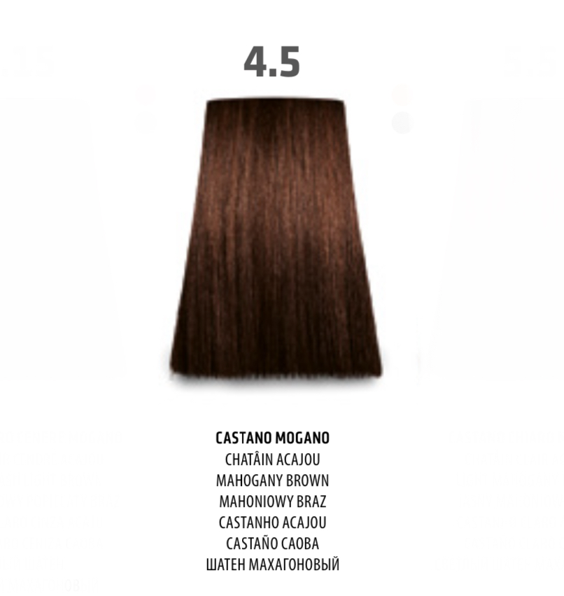 NABE' PROFESSIONAL HAIR COLOR - TOGETHAIR - 4.5 CASTANO MOGANO