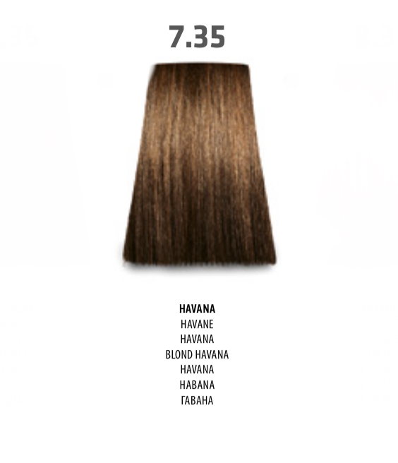 NABE' PROFESSIONAL HAIR COLOR - TOGETHAIR - 7.35 HAVANA