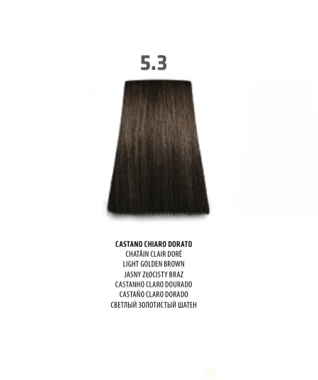 NABE' PROFESSIONAL HAIR COLOR - TOGETHAIR - 5.3 CASTANO CHIARO DORATO