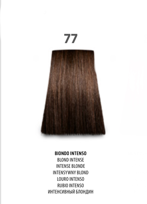 NABE' PROFESSIONAL HAIR COLOR - TOGETHAIR - 77 BIONDO INTENSO