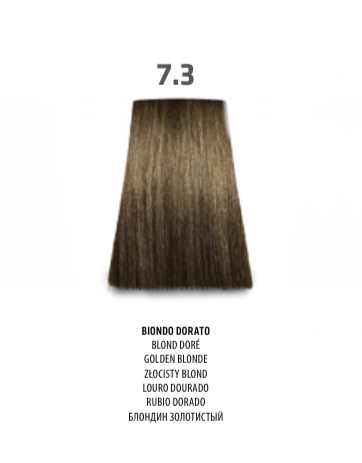 NABE' PROFESSIONAL HAIR COLOR - TOGETHAIR - 7.3 BIONDO DORATO
