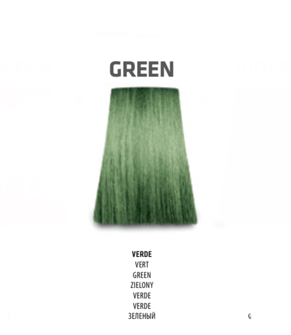 NABE' PROFESSIONAL HAIR COLOR - TOGETHAIR - VERDE MILITARE