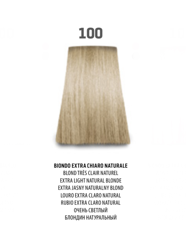 NABE' PROFESSIONAL HAIR COLOR - TOGETHAIR - 100 BIONDO EXTRA CHIARO NATURALE