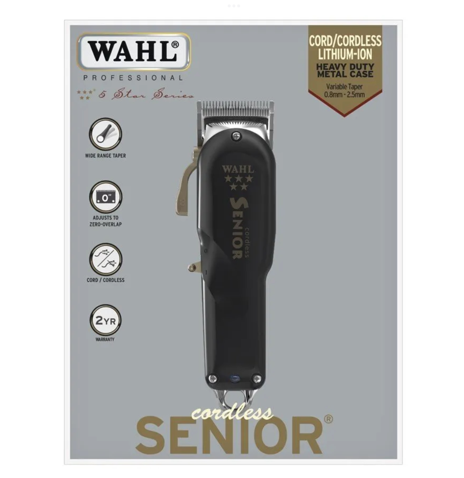 TOSATRICE SENIOR CORDLESS - WAHL — TOSATRICE SENIOR CORDLESS - WAHL