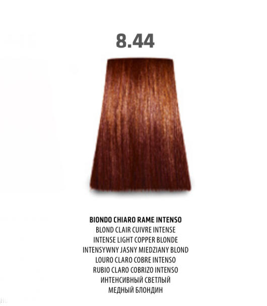 NABE' PROFESSIONAL HAIR COLOR - TOGETHAIR - 8.44 BIONDO CHIARO RAME INTENSO