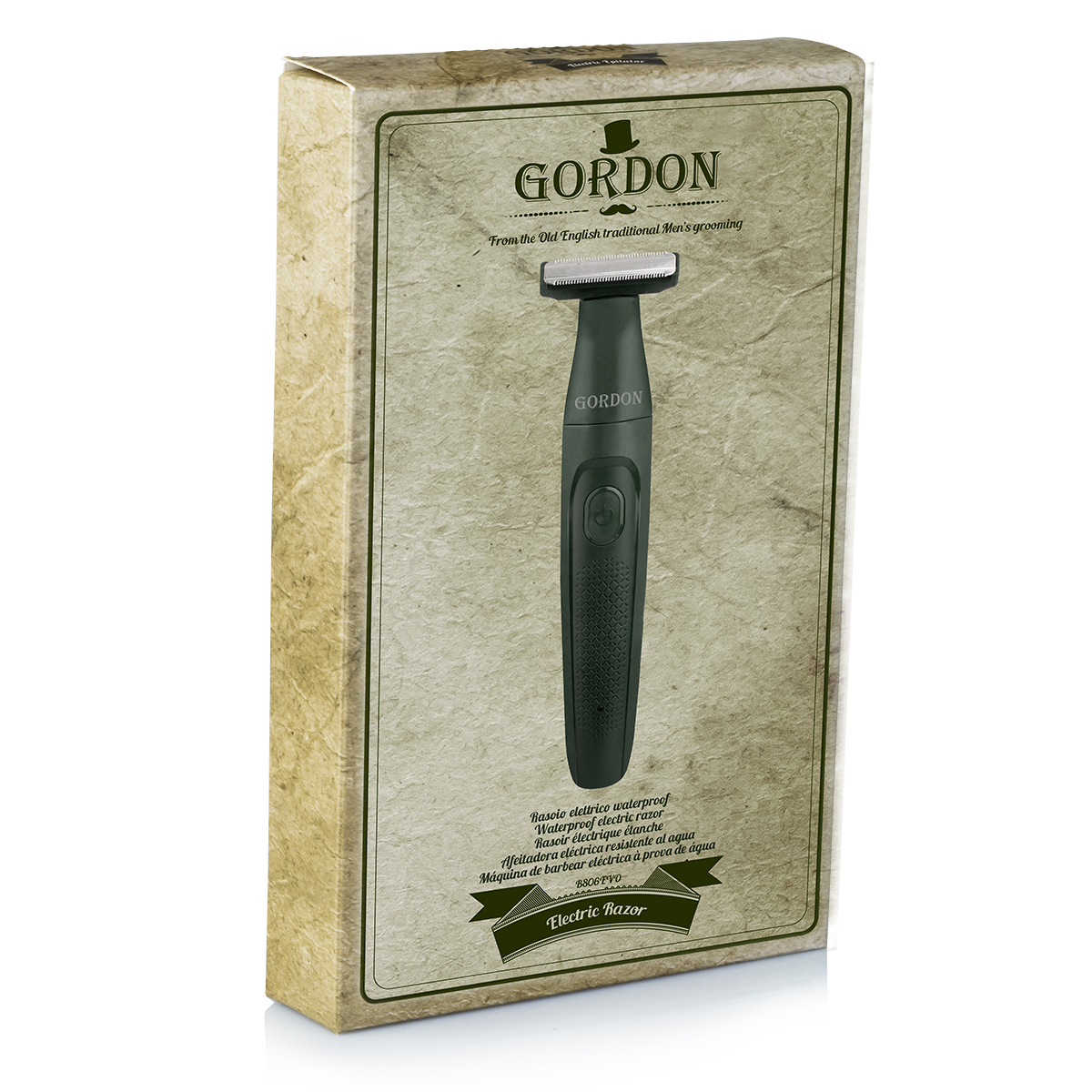 EPILATORE RASOIO ELETTRICO WATERPROOF B806EVO — EPILATORE RASOIO ELETTRICO WATERPROOF B806EVO — GORDON · 1 ml