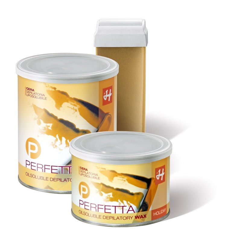CERA VASO PERFETTA GIALLA 800ml - HOLIDAY