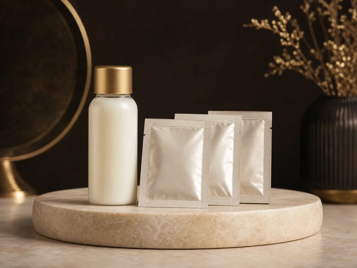 Shampoo e crema monodose